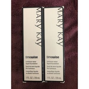 Mary Kay Ivory 4 TimeWise Luminous Wear Foundation Normal-Dry 038699 (Lot 2)